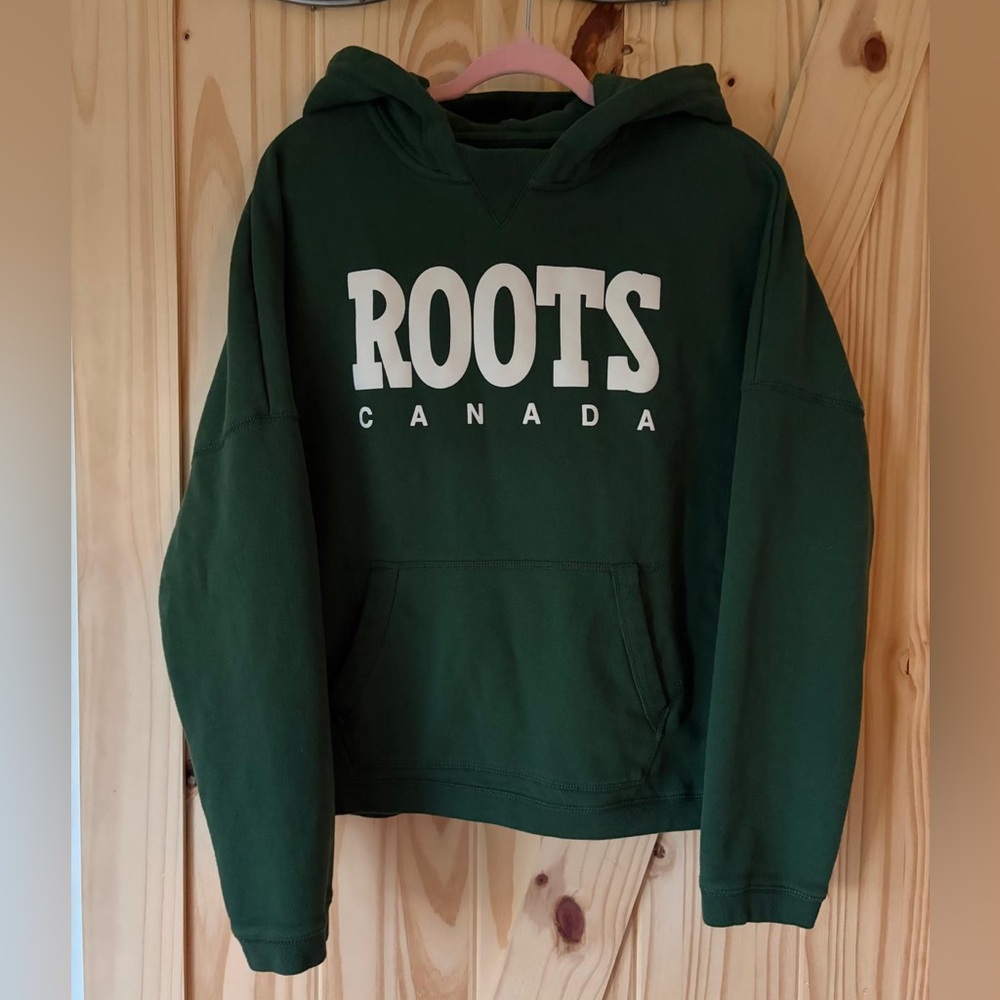 Roots Canada Green Hoodie